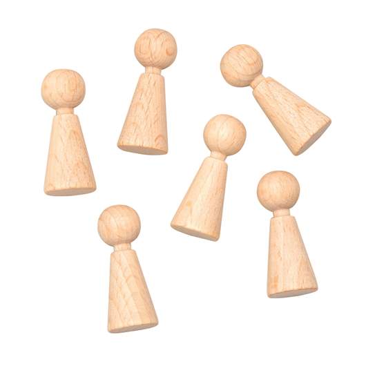 Cônes  figurines 1,5x3,7,cm pcs